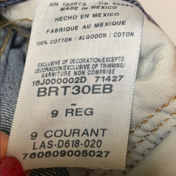 Wrangler Retro Relaxed Straight Jeans Size 9 - Picture 5 of 5